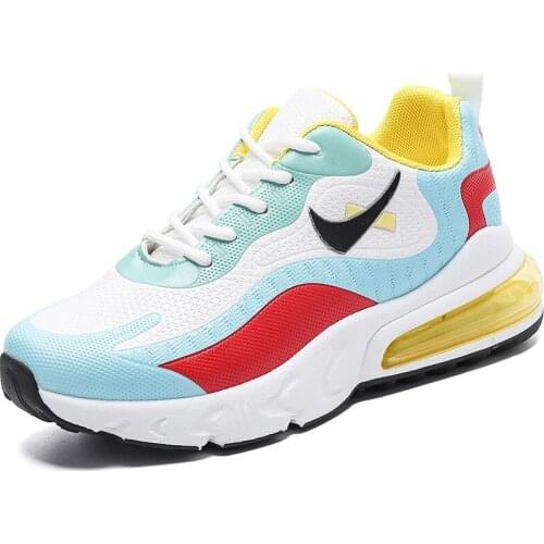 2021 Spring New Air Cushion Sports Shoes Platform Women Running Shoes