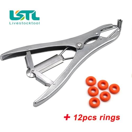 Livestock Sheep Pig Elastic Expansion Clamp Castration Tools Animals Tails Rubber Ring Castration Animal Castration Ring