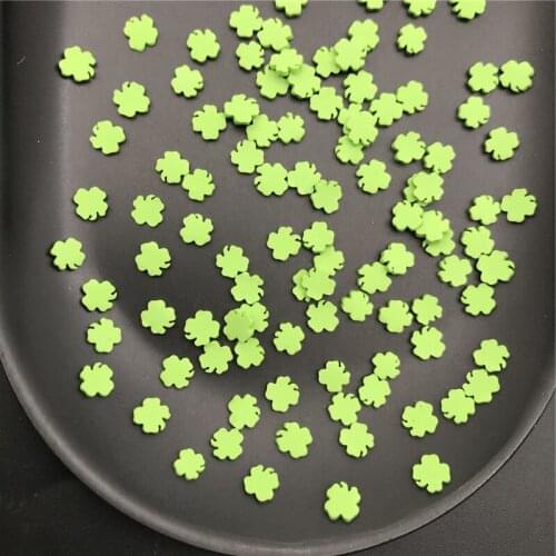 60g Clover Polymerclay,Soft Clay Sprinkles For Kids Diy/Craft Diy Making/Nail Art/Scrapbook Decoration/Craft Filler