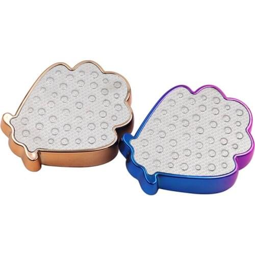 2pcs Stainless steel Foot Rasp Dead Skin Callus Remover Exfoliating Foot Rubbing Foot Grinding Foot Care Tool Two colors