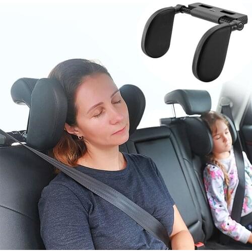 Adjustable Car Seat Headrest Pillow Neck Support Pillow For Car Sleep Side Head Support Support Travel sleep neck pillow
