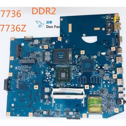 MBPJB01001 For ACER Aspire 7736 7736Z DDR2 Laptop Motherboard JV71-MV 09242-1M 48.4FX01.01M Mainboard 100%tested fully work