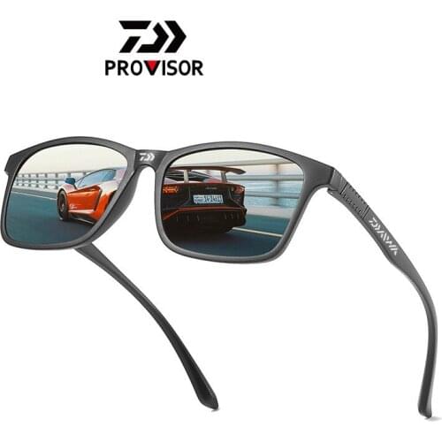 DAIWA Fishing Glasses Mens Women Outdoor Leisure Retro Fashion Fishing Sunglasses Driving Polarized Sunglasses Sunglasses 909