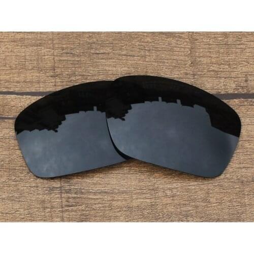 Vonxyz Stealth Black Polycarbonate Replacement Lenses for-Oakley Scalpel Frame