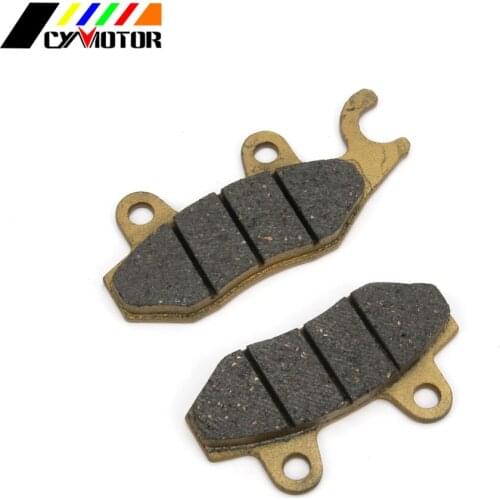 Motorbike Rear Brake Pads For BOBBER DAYTONA DD EOS JSM NKT NSR TA DVX 50 90 125 150 200 1-124NAKED 2-250NAKED 00 01 02 03 04-15