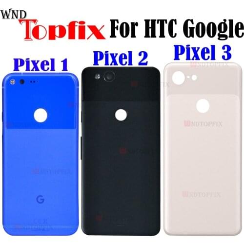 For HTC Pixel 2 Back Battery Cover Rear Door Housing Case Replacement For HTC Pixel 2XL Battery Cover Pixel 3 3XL Back glass