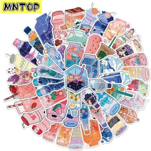 10/30/50Pcs/set Mixed Cartoon Drink Bottle Graffiti Sticker For Laptop Kids DIY Toy Case Furniture Luggage Helmet Skateboard