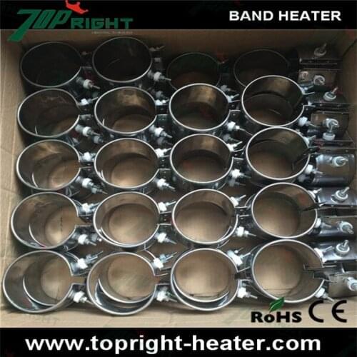 100W Industrial SUS304 Electric Mica Band Heater 76x55mm