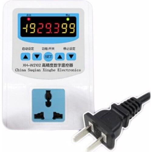1500W Digital Thermostat Microcomputer Intelligent Socket Switch