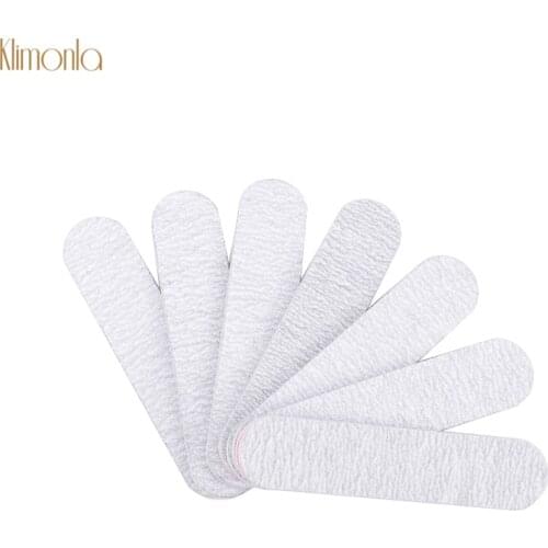 200pcs/lot Gray Nail Polishing Blocks 100/180 Double-sided Nail Sanding Buffer Blocks 9*2cm Manicure Pedicure Care Tools