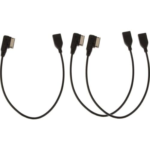 3 USB Interface AMI MMI Audio AUX MP3 Adapter Cable For Audi Q5 Q8 Q7 A4/6L