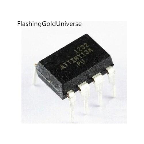 Free shipping 50PCS ATTINY13A-PU DIP8 ATTINY13A 13 ATTINY13 13A ATTINY 13A New original