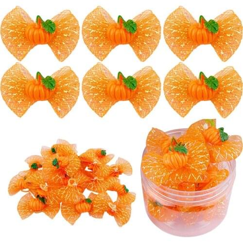 20pc Dog Accessories Pet Puppy Cat Dog Hair Bows Halloween Dog Bow Tie For Small Dogs Yorkshire Terrier Grooming Pets Acessorios