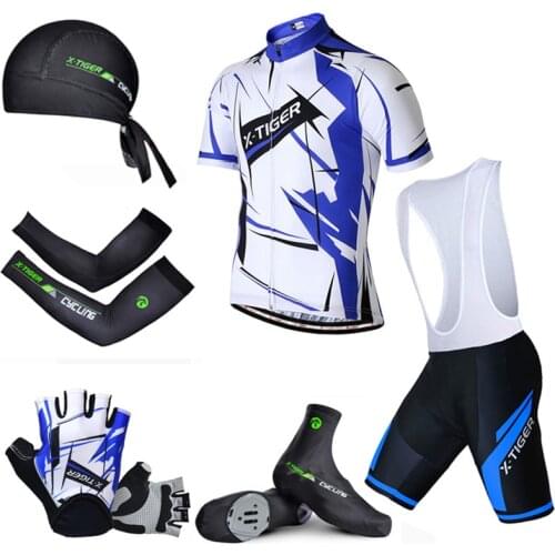 X-Tiger Summer Big Cycling Set ! Cycling Jersey MTB Bicycle Cycling Clothing Maillot Ropa Ciclismo Bike Clothes Cycling Set