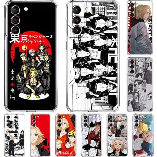 Tokyo Revengers Clear Soft Case For Samsung Galaxy S20 FE S21 Ultra S10 Plus S10e S9 S8 Note 20 10 Lite 9 Phone Cover Funda Capa
