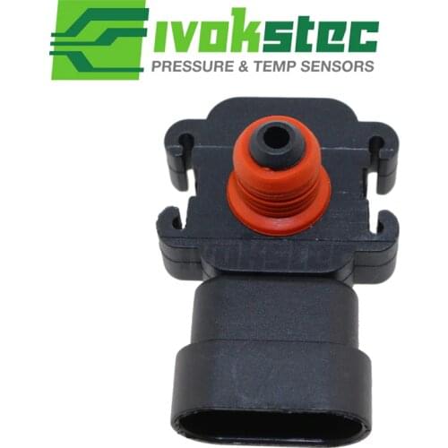 100% Test 1 Bar Manifold Absolute Pressure MAP Sensor For Hummer H2 H3 Isuzu Ascender Hombre Oldsmobile 88 89 8-12614973-0