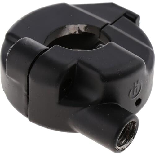 Autocycle Throttle Accelerator Cable Holder Housing Single Screw Bracket, Accelerator Mount Holder Gas Seat-BLACK