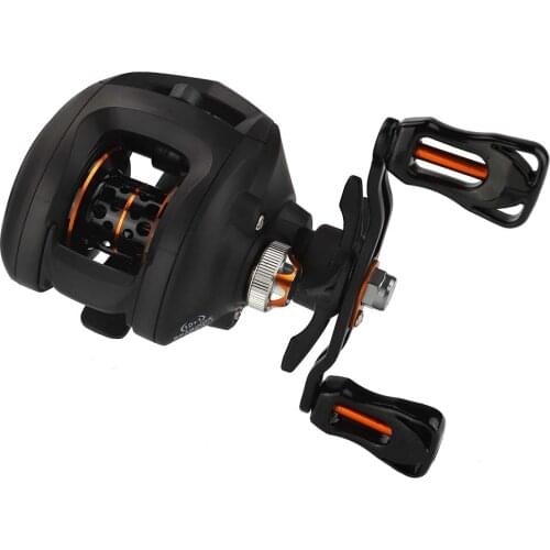 Dual Brake System Baitcasting Reel 10+1BB Fishing Reel 6.3:1 High Speed Saltwater Fishing wheel Fishing Tackle