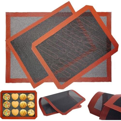Baking Mat Food Grade Silicone Baking Mat Non-Stick Macaron Pastry Baking Liner Mats Dropshipping