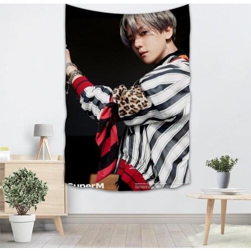 Custom BAEK HYUN Wall Tapestry Wall Hanging Tarot Custom Tapestry Plant Tapestry Mandala Home Decor More Large Size 0512