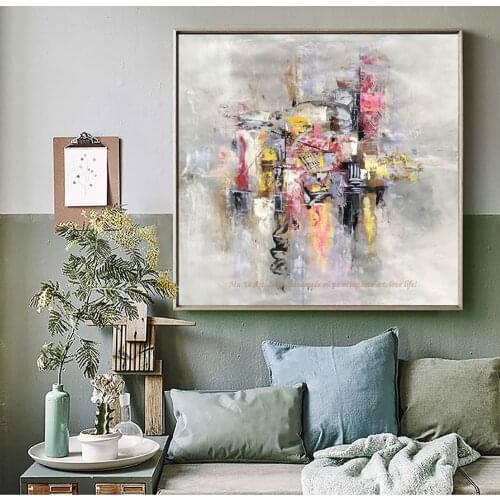 Original paintings hand painted oil paintings on canvas large wall art abstract canvas painting for living room cuadros bedroom