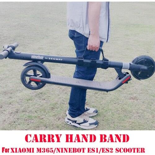 Portable Strap for Xiaomi Mijia M365 Ninebot ES1/ES2 Scooter Skateboard Hand Carrying Handle Straps Belt Webbing Hook Fasteners