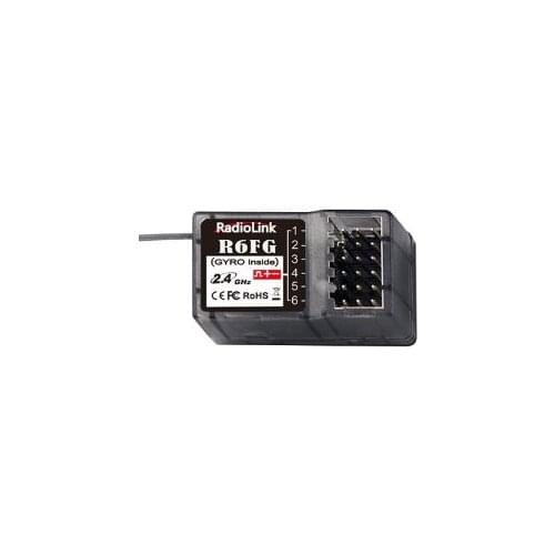 RadioLink R6FG Receiver R4EH-G Upgrade 6 Channel Receiver Containing The Function Of Gyroscope