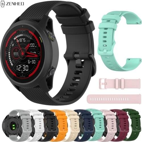 22mm Watch Strap For Garmin Forerunner 745 Replacement Silicone Watchband for Garmin Forerunner 745