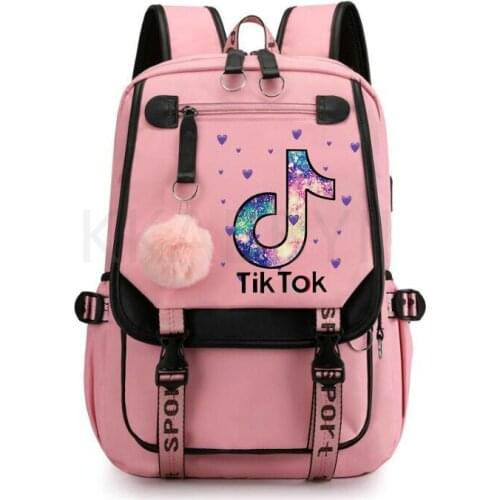 TIK TOK Backpack Women Men Backpack Oxford Unisex Backpack Teenager Girls School Bags Students Female Mochila Escolar