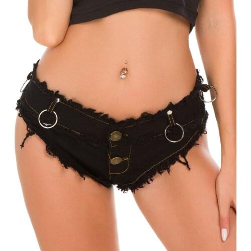 Sexy dance wear female singer sexy costumes nightclub brief gogo dance shorts