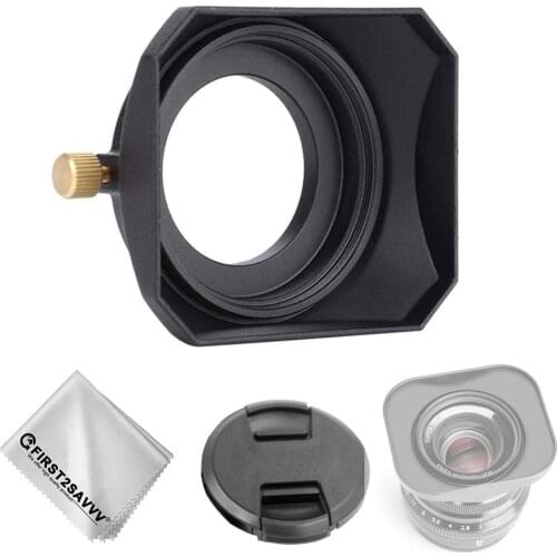 Universal Square Hood for 37mm 39mm 40.5mm 43mm 46mm 49mm 52mm 55mm 58mm DSLR Camera Lens