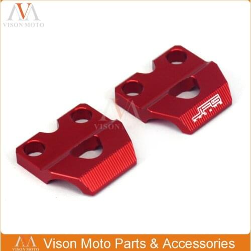 Motorcycle Brake Line Hose Clamp For Honda CR80R CR85R CRF150R CR125 CR250R CRF450R CRM250R CRM250AR XR250 Baja Motard XR400