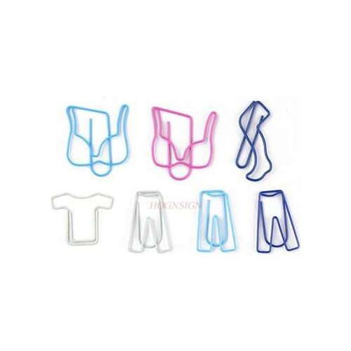 20pcs Underwear Paper Clip Cartoon Shape Paper Clip Shape Paper Clip Cute Shaped Office Clip