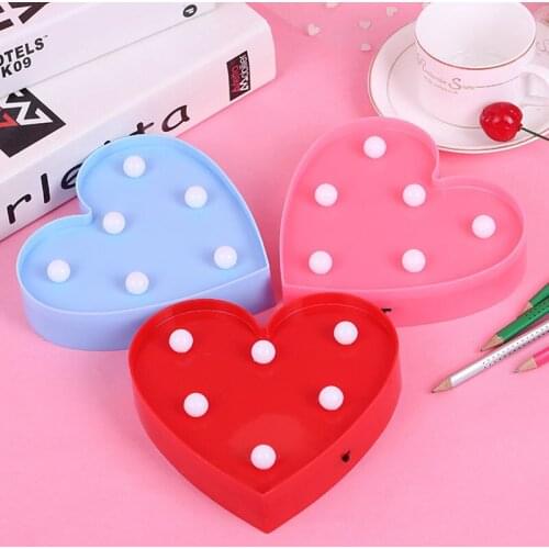 3D Letter Light Romantic Lover Gift Love Indoor Mothers Day Decoration Light LED Night Light Wedding Childrens Room Decoration