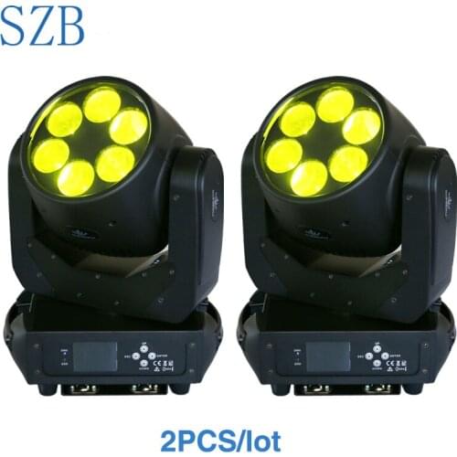 6x25W Super Beam LED Moving Head Light White Lamp Ultimate Lens Rotation LED Bar Effect LED DJ Light 2pcs/lot/SZB-MH0625