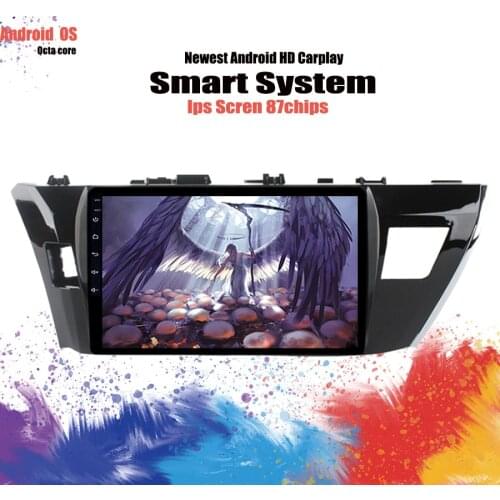 10.1" Android 10.0 Car GPS Multimedia For 2013 2014 2015 16 Toyota Corolla Navi Player Support Bluetooth DSP SIM LTE RGB Carplay