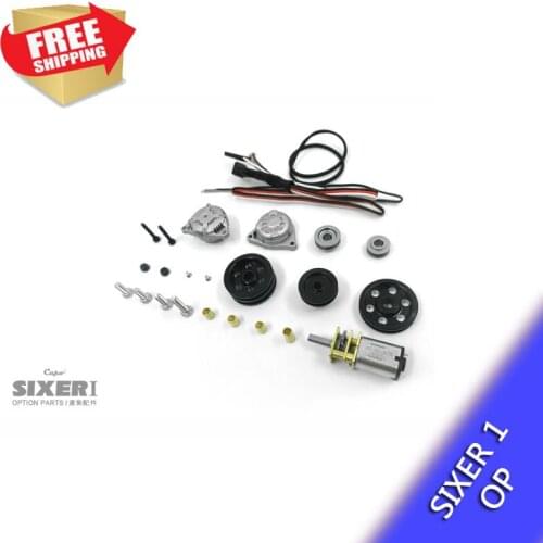 Capo Jimny SIXER1 CD15828PD Simulation remote control engine pulley system kit option OP upgrade RC crawler parts