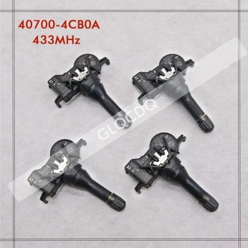 TYRE PRESSURE SENSOR FOR 2017 2018 2019 2020 2021 2022 ALPINE A110 TIRE PRESSURE SENSOR TPMS 433MHz 40700-4CB1B 40700-4CB0A