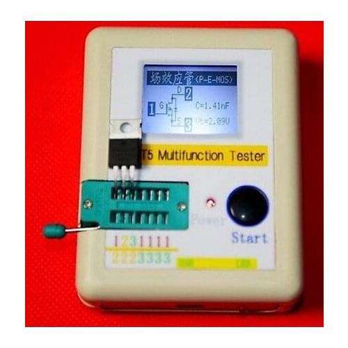 LCR-T5 capacitance diode transistor tester resistance+inductance+ESR +MOS