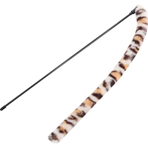 Legendog 1pc Cat Wand Toy Interactive Plush Cat Catcher Wand Cat Teaser Stick Toy With Bell Pet Supplies Pet Accessories