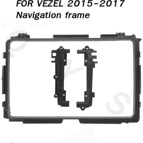 FOR VEZEL 2015 2016 2017 Car central control host modified panel Android navigation frame line Audio host modification frame
