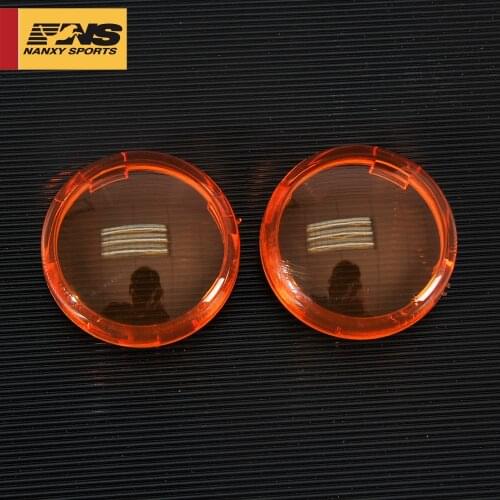 Motorcycle Turn Indicator Signal Light Lens Cover For Harley Sportster 883 1200 Touring Road King Dyna Softail Heritage Fatboy