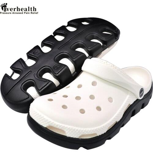 Everhealth Mens Rubber Beach Sandals Summer Shoe Clogs Men Garden Shoes Clog Zuecos Hombre Sandalias Playa Cholas Outdoor