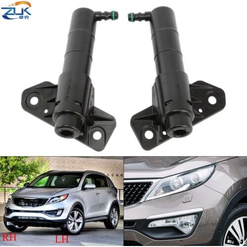 ZUK Headlight Washer Nozzle Headlamp Cleaning Spray Pump Actuator Jet For Sportage 3 KX4 (SL) 2010-2015 OEM:98670-3U000