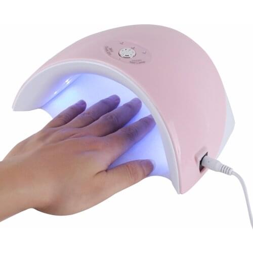 2019 Protable UV LED Lamp Nail Dryer 12Pcs LEDs Light 60S/120S Timer Curing Nail Polish Gel Nail Machine Mini Lamp Art Tools