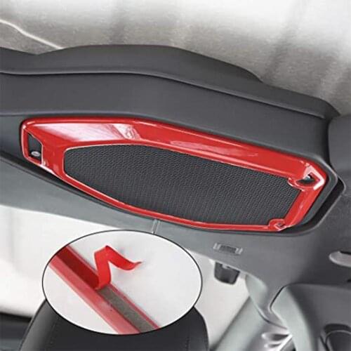 Suitable ForJeep ForWrangler JL2018-2020 Luggage Compartment Audio Interior Cover Decoration Surround Car Roof Access Speak T1W7