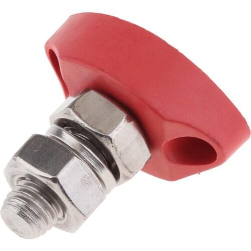 Junction Block Power Post Insulated Terminal Stud 3/8" ,Stainless Steel