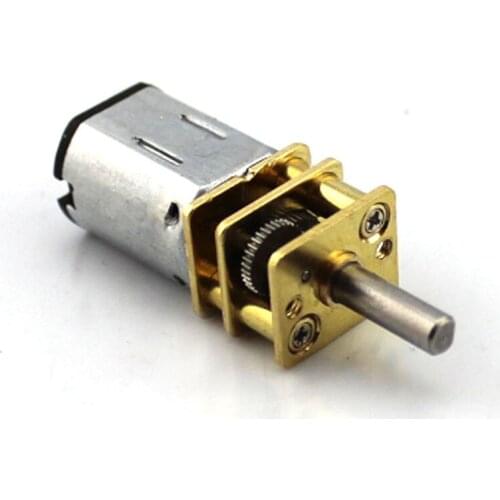 GA12-N20 Mini Metal Gear Motor 3mm D Shaft Diameter with Gearwheel For DIY Making Robots Smart Car Toy DC 3-6V Geared Motors