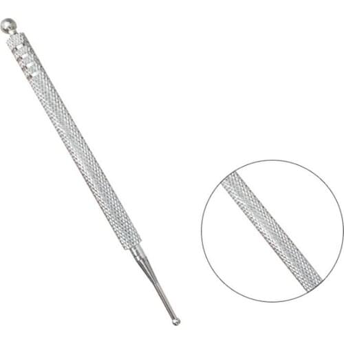 Stainless Steel Point Probe Ear Auricular Pointer Massage Pen 10cm