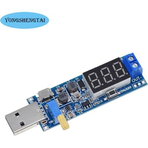 DC-DC 5V to 3.5V / 12V USB Step UP / Down Power Supply Module Adjustable Boost Buck Converter Out DC 1.2V-24V
